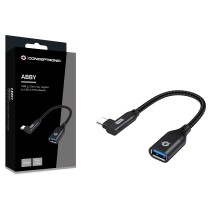 Buy CONCEPTRONIC Adapter USB-C3.2 90°- to USB-A3.0 10Gbs 0.15m sw in Cyprus, Nicosia, Limassol, Larnaka, Pafos