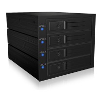 Buy ICY BOX Backplane, 4x SAS SATA 3,5' HDD in 3x 5,25', trägerlos, EasySwap in Cyprus, Nicosia, Limassol, Larnaka, Pafos