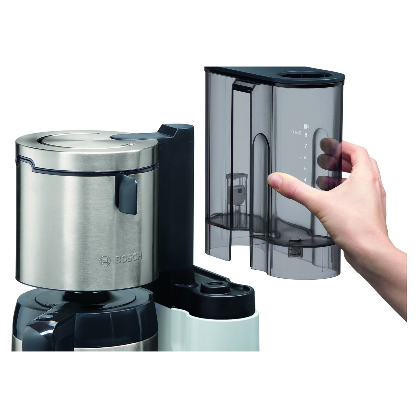 Buy Bosch Filterkaffeemaschine TKA8A681 Weiß in Cyprus, Nicosia, Limassol, Larnaka, Pafos