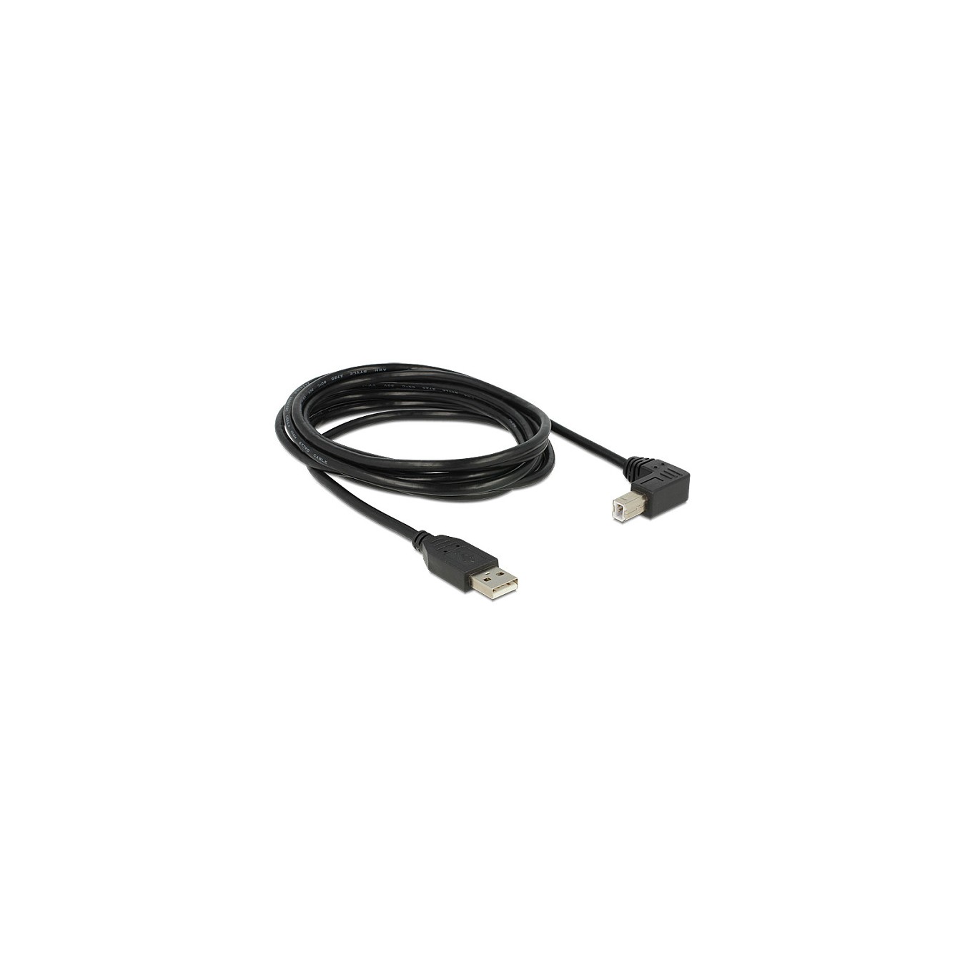 Buy DELOCK Kabel USB 2.0 A Stecker to B Stecker gewinkelt 3m in Cyprus, Nicosia, Limassol, Larnaka, Pafos
