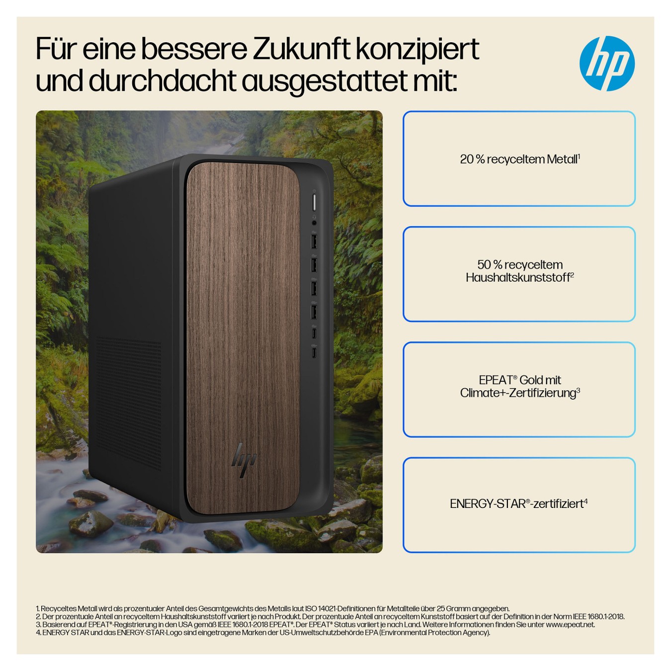 Buy HP OmniDesk AI M03-0057ng CU5 225 16GB 512SSD W11 Home Dark Wood in Cyprus, Nicosia, Limassol, Larnaka, Pafos