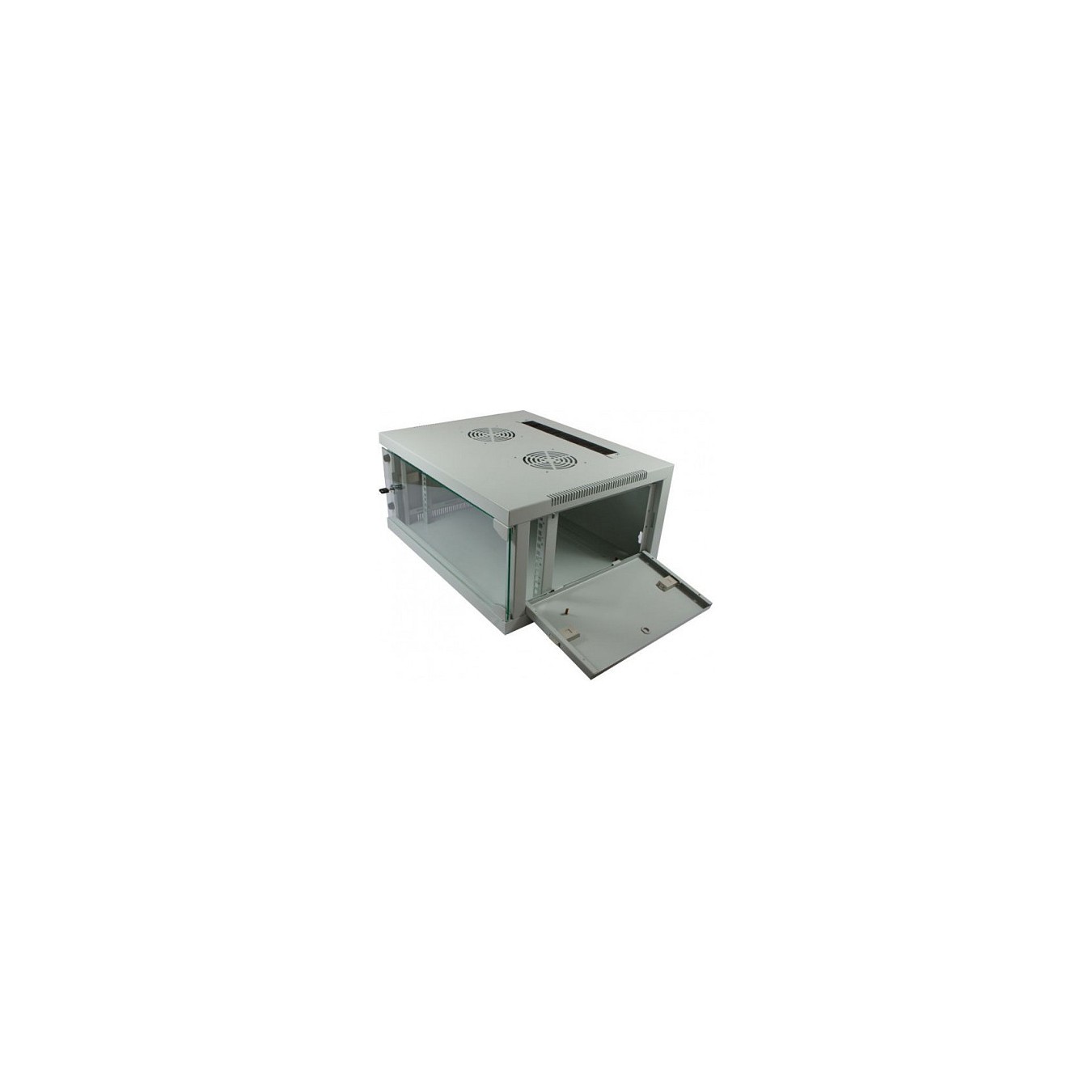 Buy ALLNET Netzwerkschrank 19' 4HE 1-teilig T444 B541mm Lichtgrau SMQ-Serie in Cyprus, Nicosia, Limassol, Larnaka, Pafos