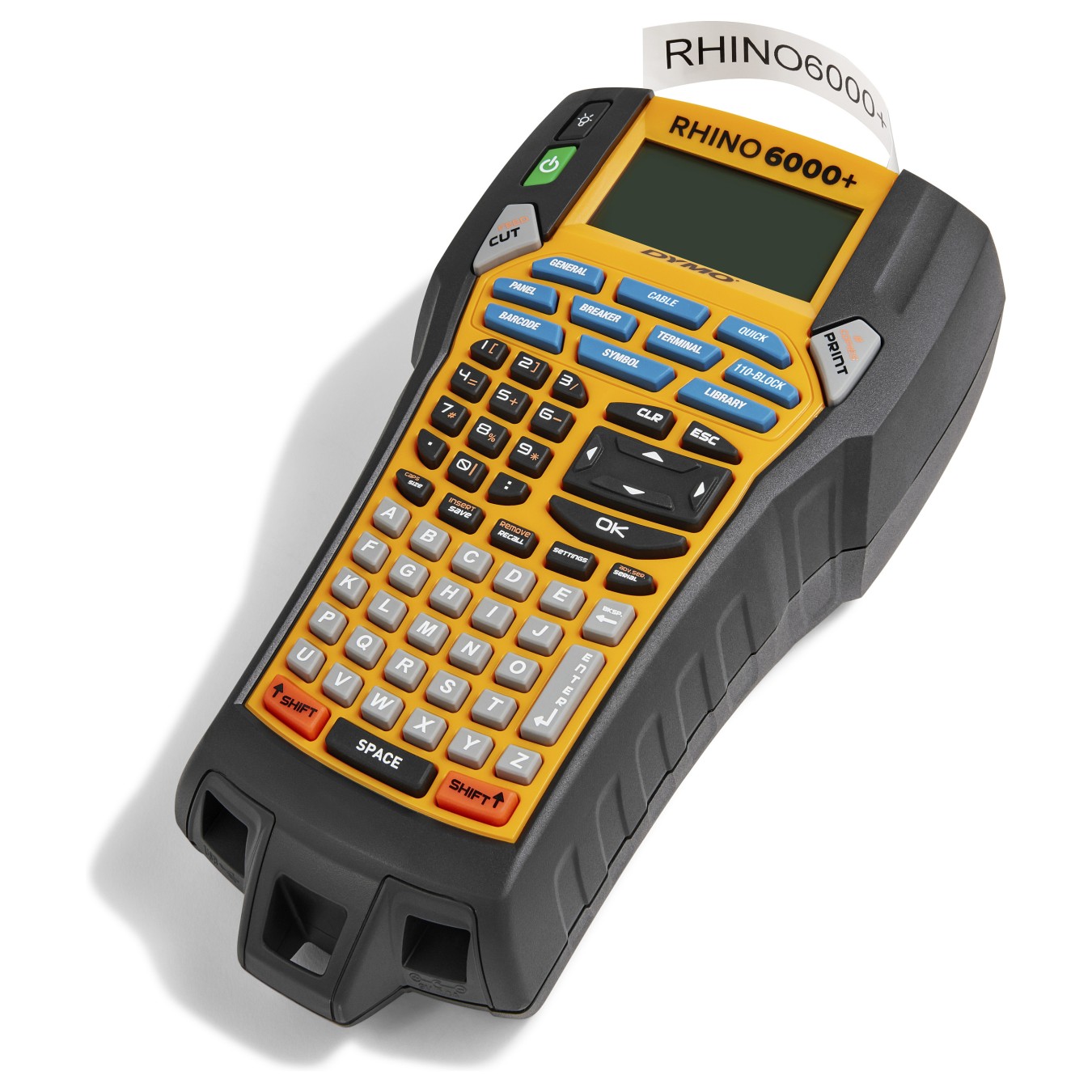 Buy DYMO Rhino 6000+ Industrielles Beschriftungsgerät, USB - Anschluss, ABC-Tastatur, im KofferSet in Cyprus, Nicosia, Limassol,