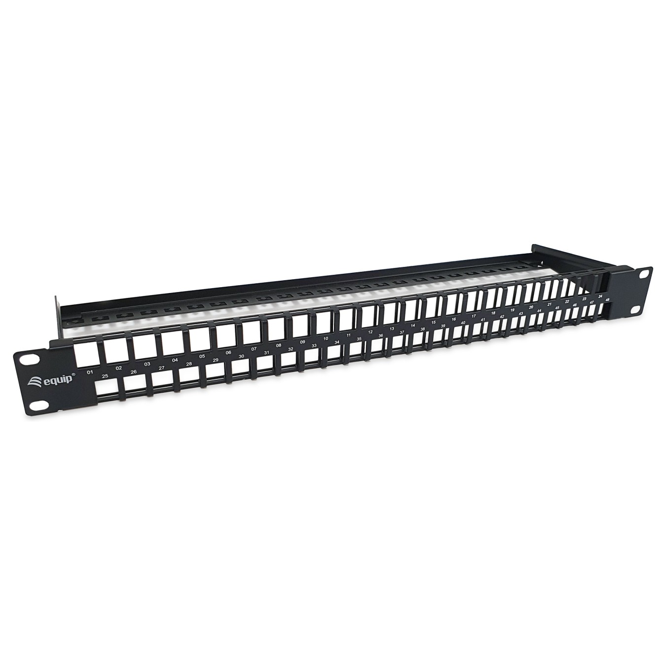 Buy Equip Patchpanel 48x Cat6 19' UTP 1HE Keystone Montage sw in Cyprus, Nicosia, Limassol, Larnaka, Pafos