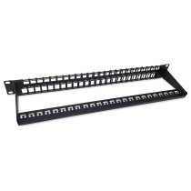 Buy Equip Patchpanel 48x Cat6 19' UTP 1HE Keystone Montage sw in Cyprus, Nicosia, Limassol, Larnaka, Pafos