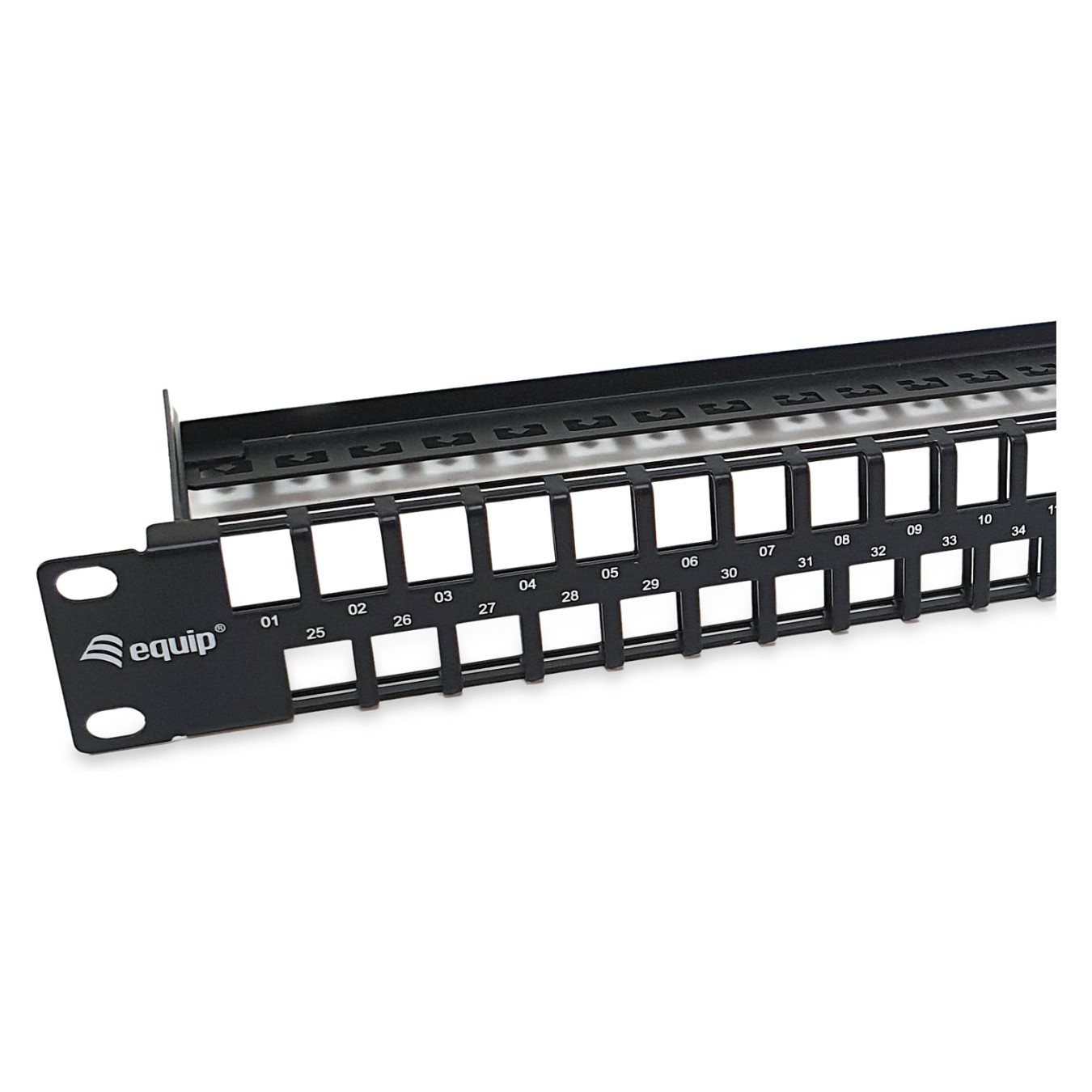 Buy Equip Patchpanel 48x Cat6 19' UTP 1HE Keystone Montage sw in Cyprus, Nicosia, Limassol, Larnaka, Pafos