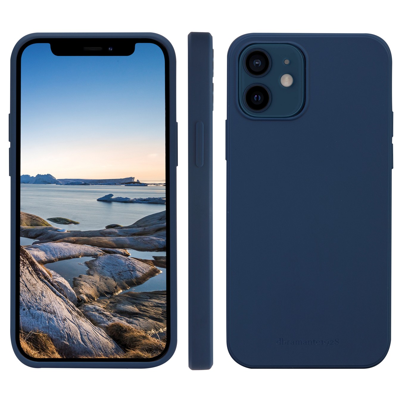 Buy dbramante1928 Greenland - Hintere Abdeckung fr Mobiltelefon - Snap-on - 100 % recycelter Kunststoff - Pazifikblau - f... in 