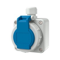 Buy Mennekes 10863 AP Steckdose IP68 blau 16A mit Bajonettdeckel in Cyprus, Nicosia, Limassol, Larnaka, Pafos