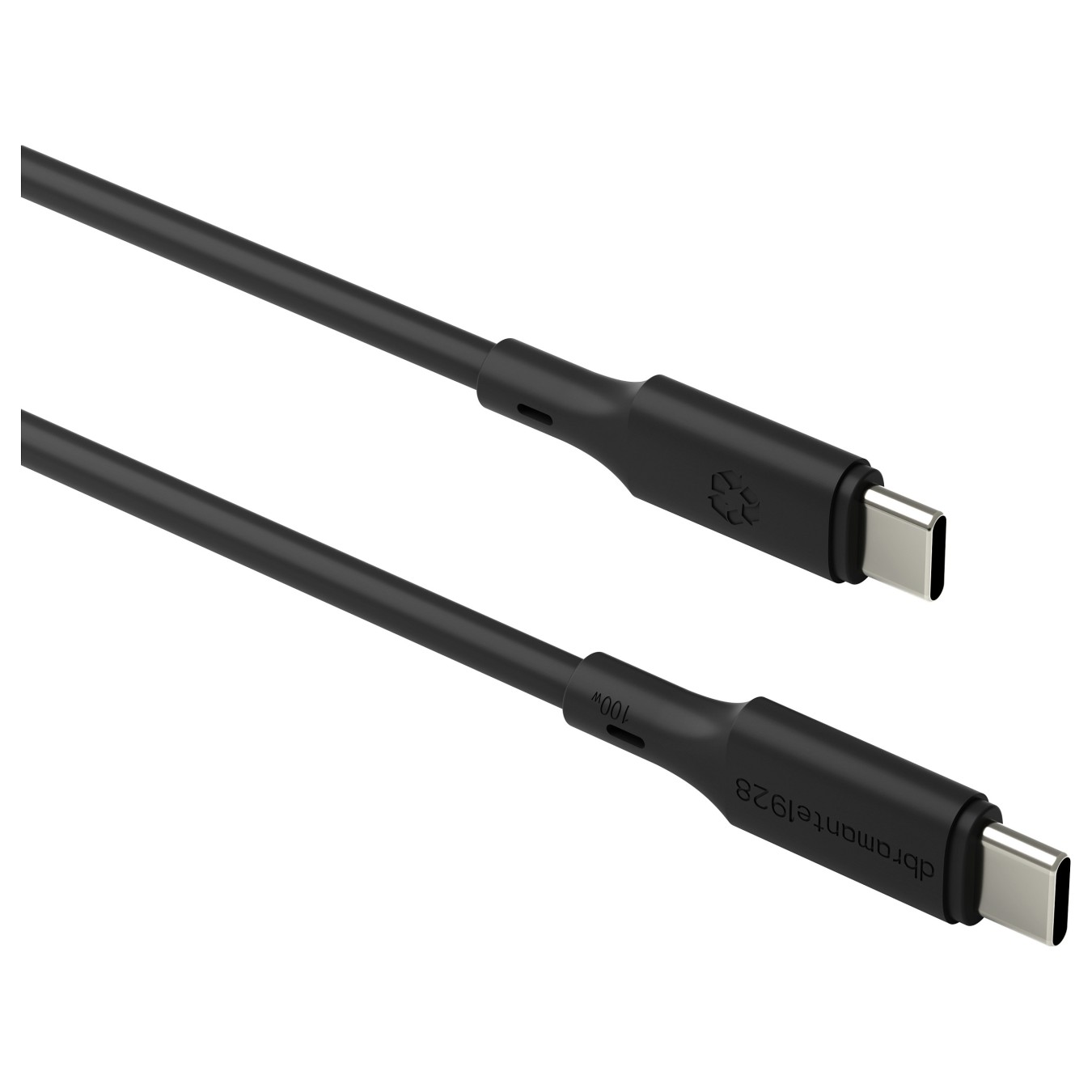 Buy dbramante1928 IT - USB-Kabel - 24 pin USB-C (M) zu 24 pin USB-C (M) - 3 m - USB-Stromversorgung (100 W) - Schwarz in Cyprus,