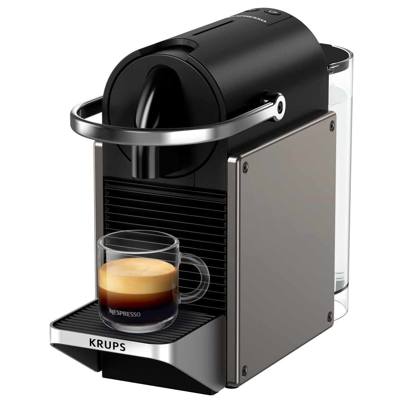 Buy Nespresso XN 306 T Pixie Coffee Machine titan by Krups in Cyprus, Nicosia, Limassol, Larnaka, Pafos