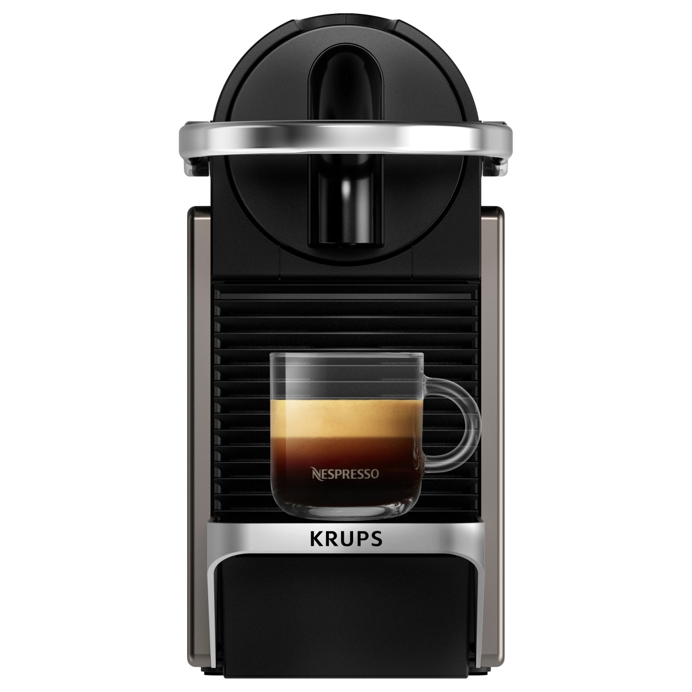 Buy Nespresso XN 306 T Pixie Coffee Machine titan by Krups in Cyprus, Nicosia, Limassol, Larnaka, Pafos