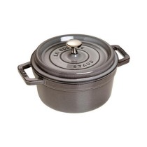 Buy Staub La Cocotte 20cm rund. Graphit-grau. Gusseisen in Cyprus, Nicosia, Limassol, Larnaka, Pafos