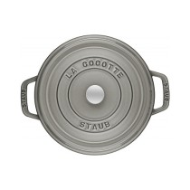 Buy Staub La Cocotte 20cm rund. Graphit-grau. Gusseisen in Cyprus, Nicosia, Limassol, Larnaka, Pafos