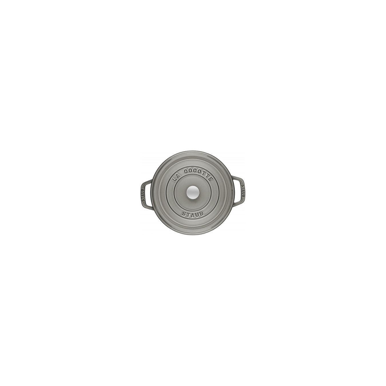 Buy Staub La Cocotte 20cm rund. Graphit-grau. Gusseisen in Cyprus, Nicosia, Limassol, Larnaka, Pafos