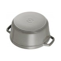 Buy Staub La Cocotte 20cm rund. Graphit-grau. Gusseisen in Cyprus, Nicosia, Limassol, Larnaka, Pafos