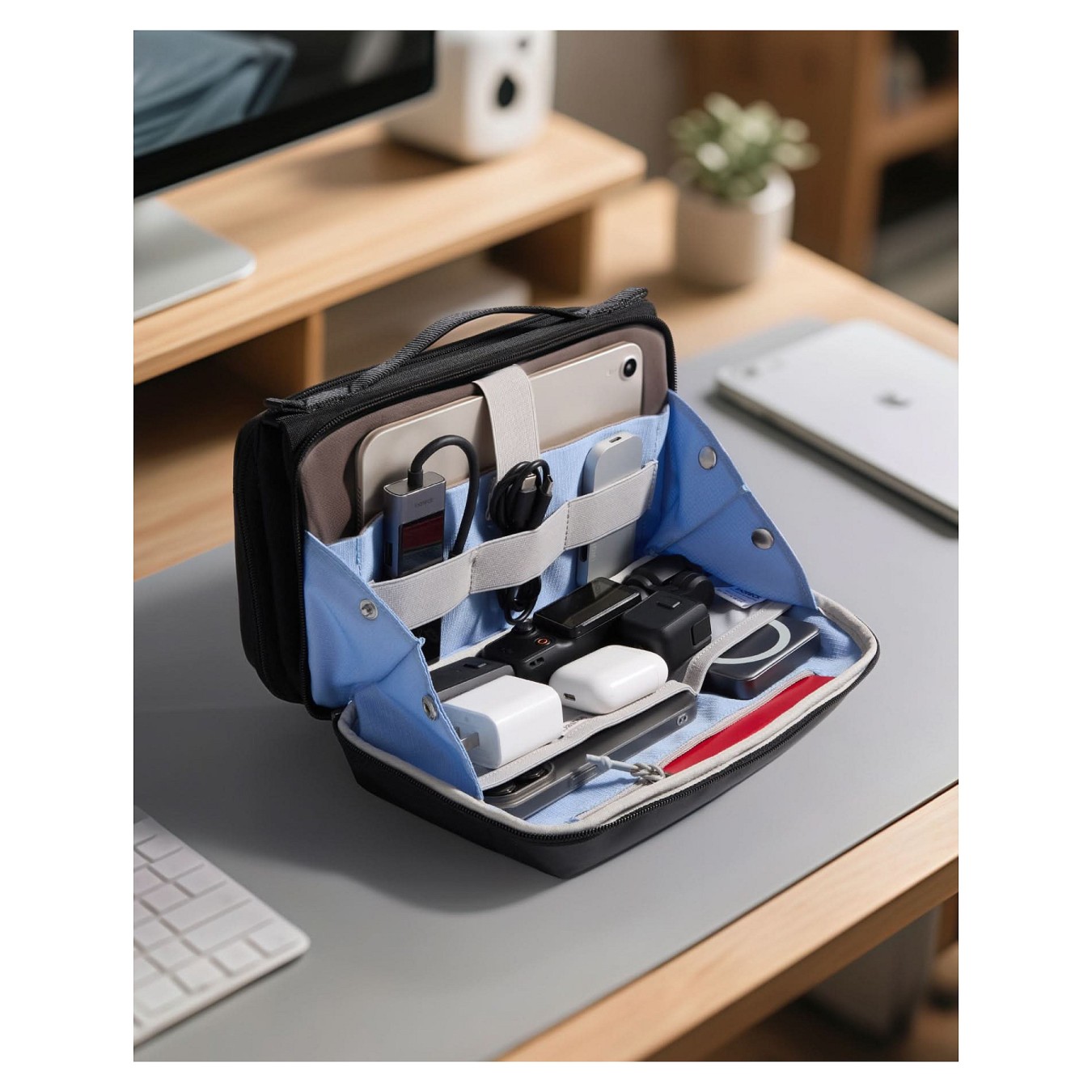 Buy inateck Kabeltasche 28cm 17cm 11,8cm black in Cyprus, Nicosia, Limassol, Larnaka, Pafos