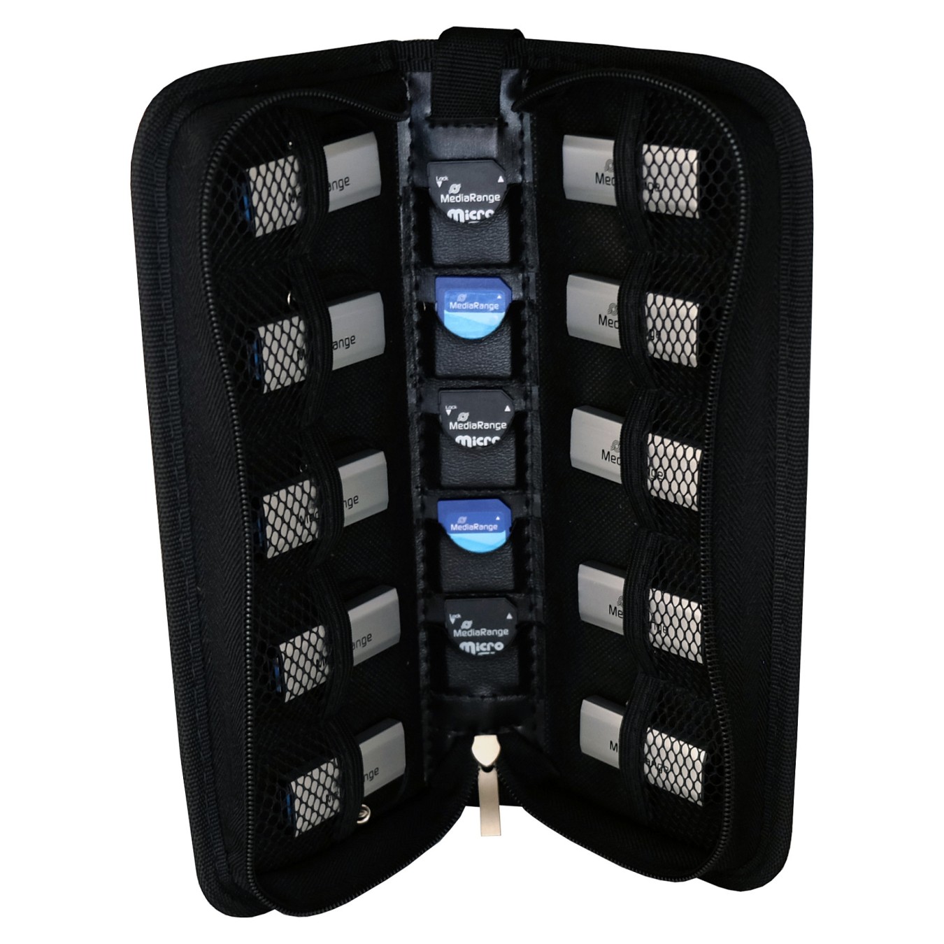 Buy Card MediaRange USB Wallet für 5 SD Cards & 10 Sticks in Cyprus, Nicosia, Limassol, Larnaka, Pafos