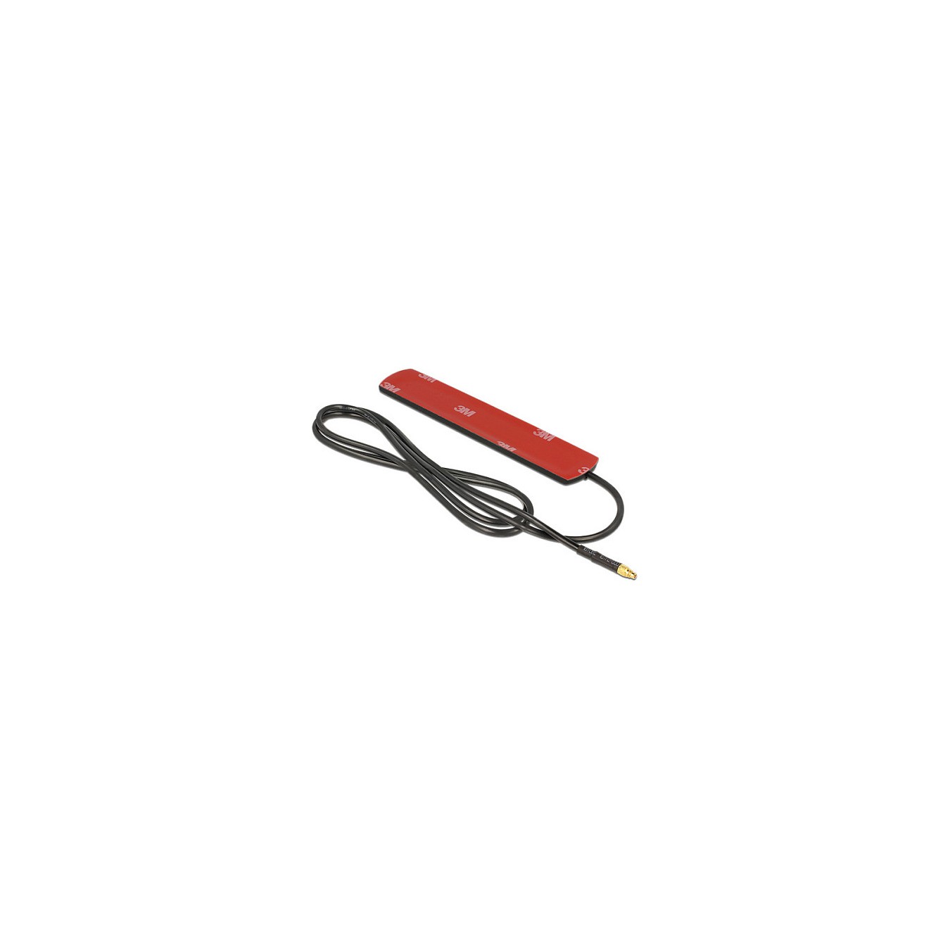 Buy DELOCK LTE Antenne MMCX Stecker 3 dBi omnidirektional starr schwarz Klebemontage in Cyprus, Nicosia, Limassol, Larnaka, Pafo