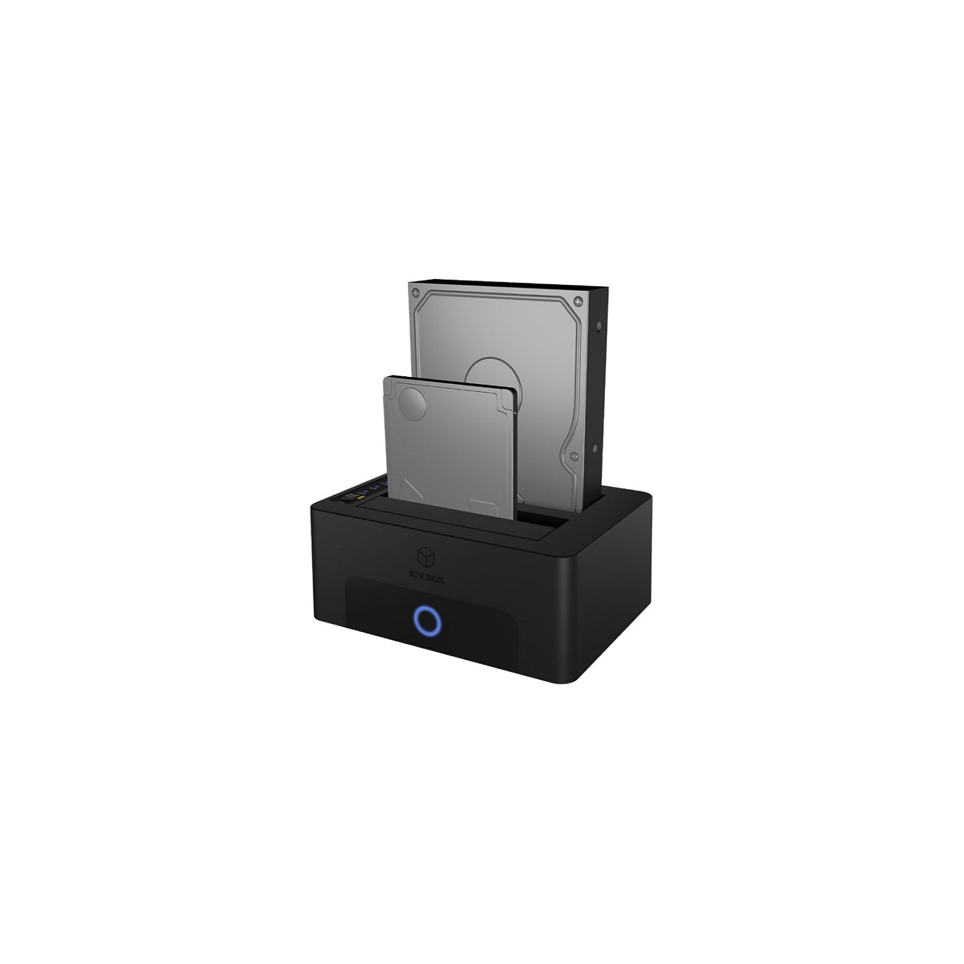 Buy ICY BOX IB-1232CL-U3 Dockingstation USB 3.0 2x 2,5 3,5' SATA SSD HDD in Cyprus, Nicosia, Limassol, Larnaka, Pafos