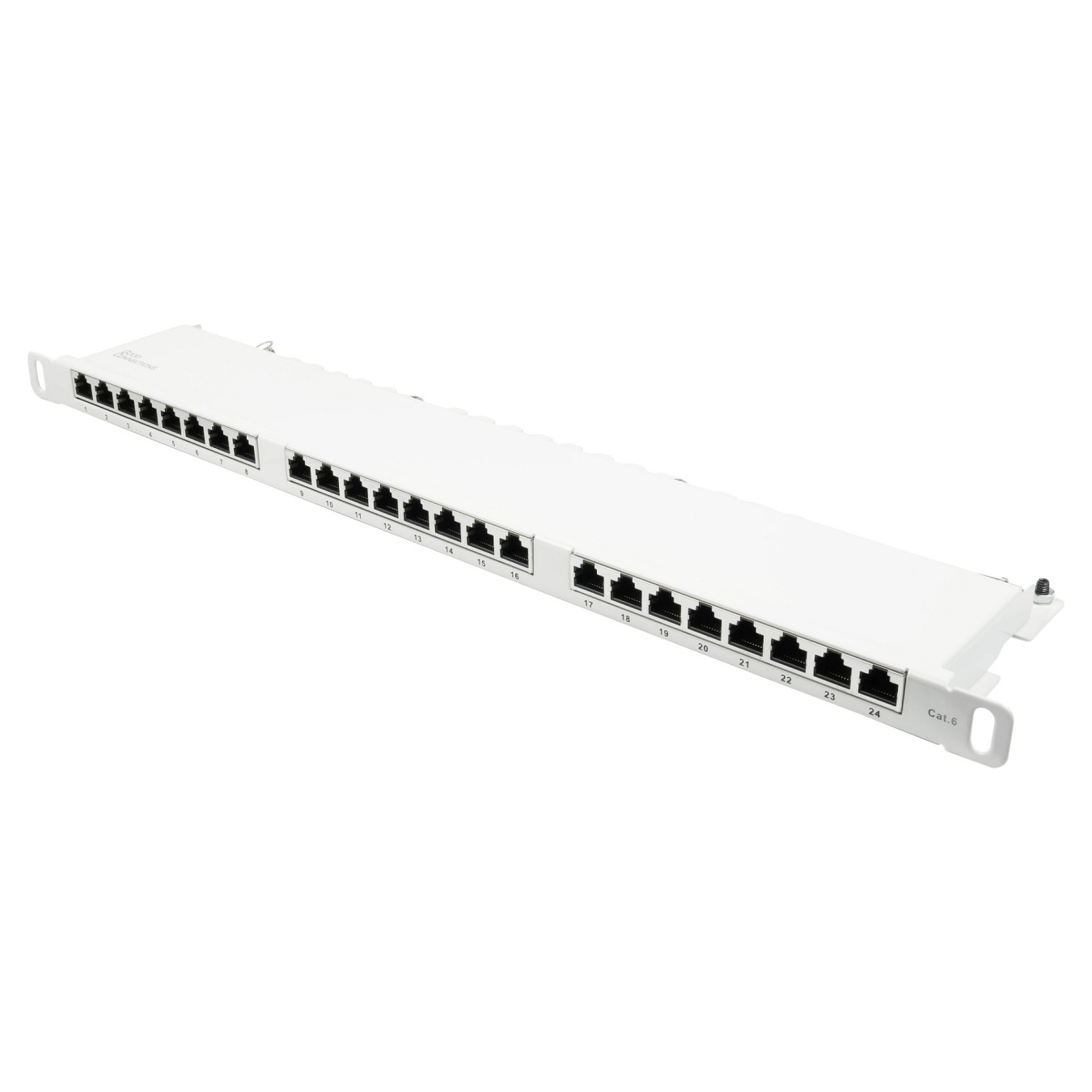 Buy Good Connections Patchpanel 19'Cat. 6 24-P. 0,5HE reinweiß in Cyprus, Nicosia, Limassol, Larnaka, Pafos