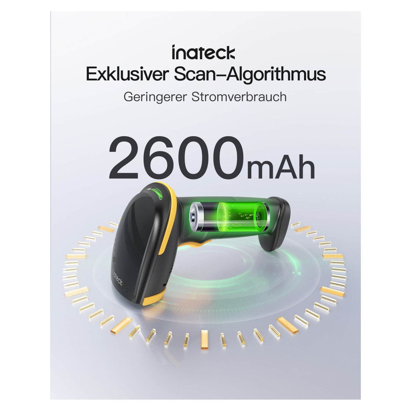Buy inateck Barcodescanner 35 black [BCST-35_black] in Cyprus, Nicosia, Limassol, Larnaka, Pafos
