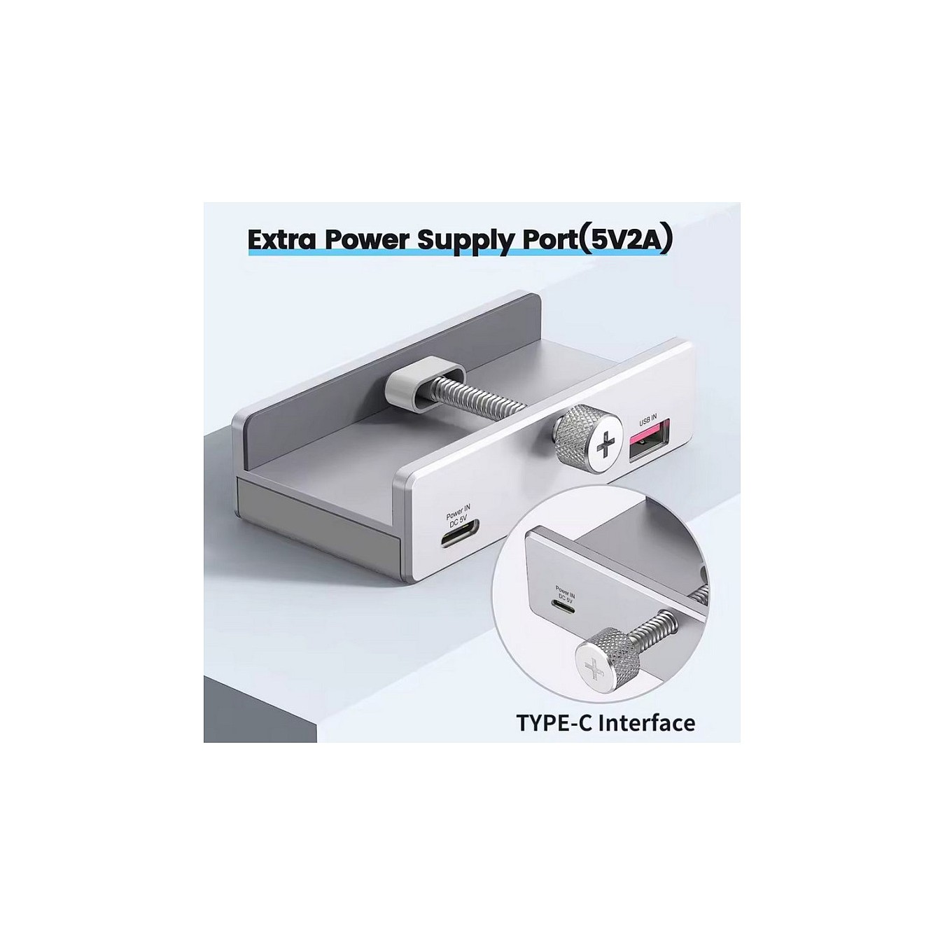 Buy 4-Port-Klemm USB-A3.2-Hub- to 2xUSB-C 2xUSB-A 5Gbps in Cyprus, Nicosia, Limassol, Larnaka, Pafos