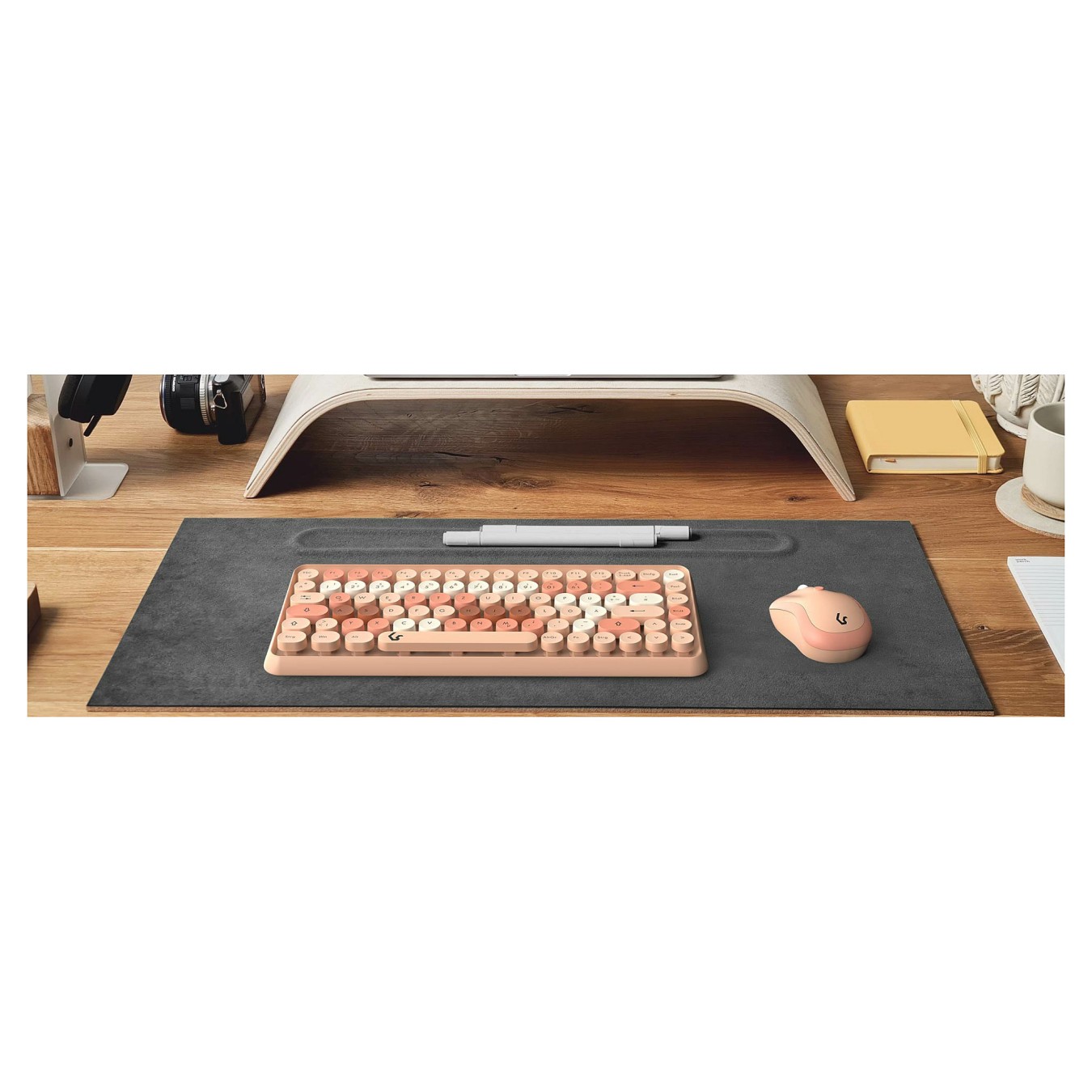 Buy KeySonic Desktop-Set KSKM-5200M-RF (DE) Wireless sand creme in Cyprus, Nicosia, Limassol, Larnaka, Pafos