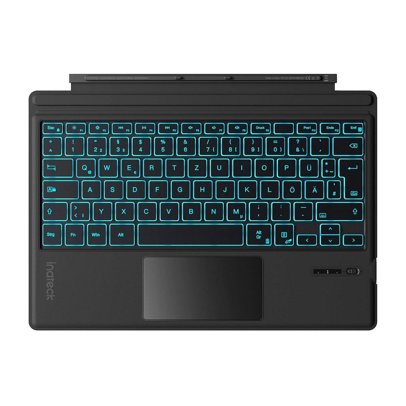 Buy inateck Keyboard Surface GO QWERTZ black in Cyprus, Nicosia, Limassol, Larnaka, Pafos