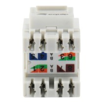 Buy Keystone Jack ungeschirmt Cat6 LSA schlank 8Stk ws in Cyprus, Nicosia, Limassol, Larnaka, Pafos