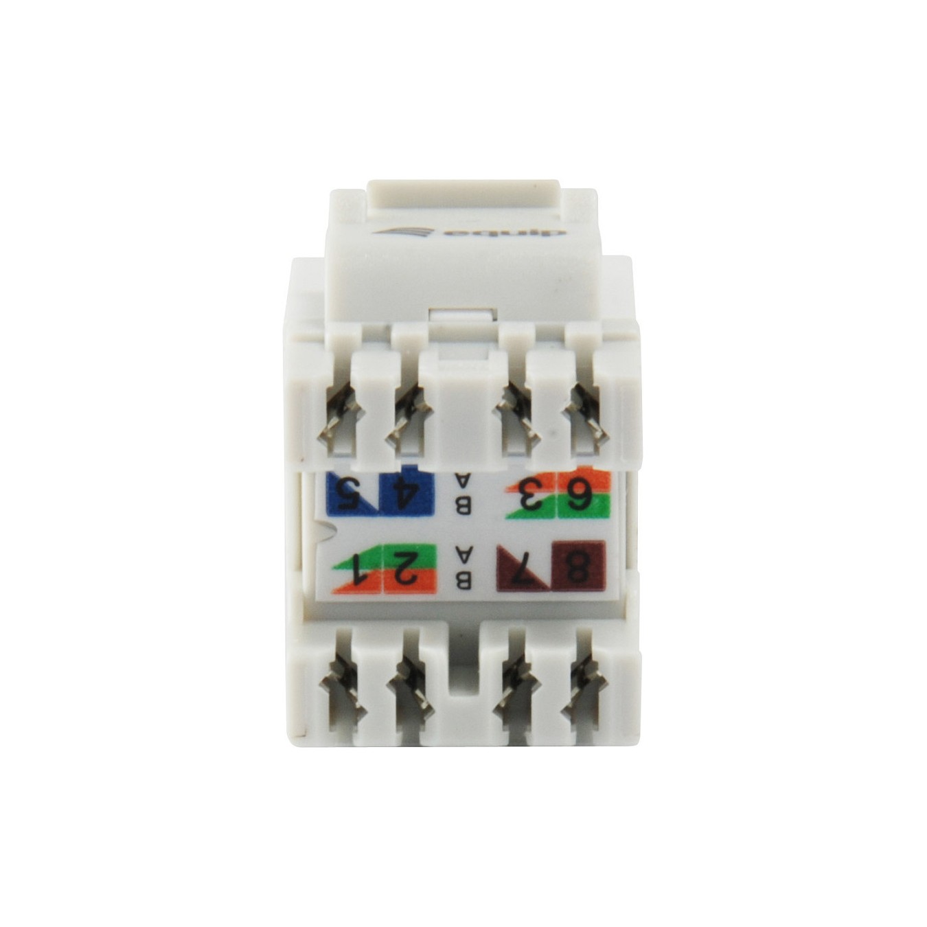 Buy Keystone Jack ungeschirmt Cat6 LSA schlank 8Stk ws in Cyprus, Nicosia, Limassol, Larnaka, Pafos