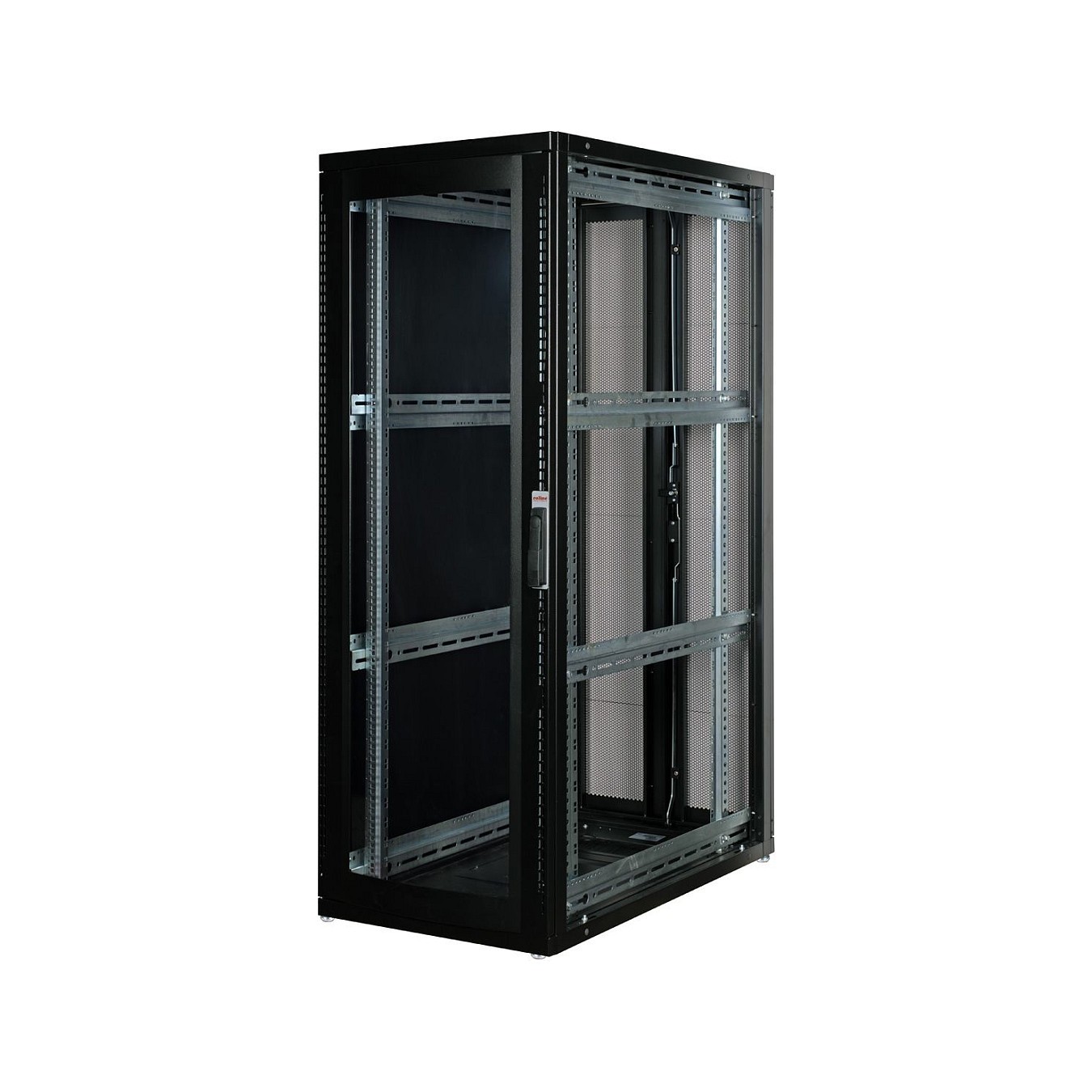 Buy ROLINE 19-Zoll Serverschrank Pro 36 HE, 600x1000 BxT schwarz Plexiglas in Cyprus, Nicosia, Limassol, Larnaka, Pafos