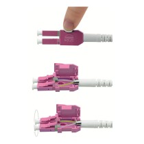Buy ROLINE LWL-Kabel duplex 50 125m OM4, LC LC, UNIBOOT, violett, 5 m in Cyprus, Nicosia, Limassol, Larnaka, Pafos