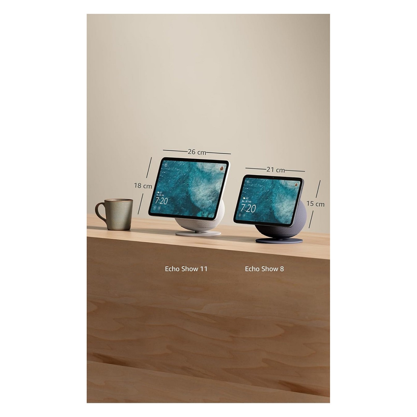 Buy Amazon Echo Show 11 (2025) White DE in Cyprus, Nicosia, Limassol, Larnaka, Pafos