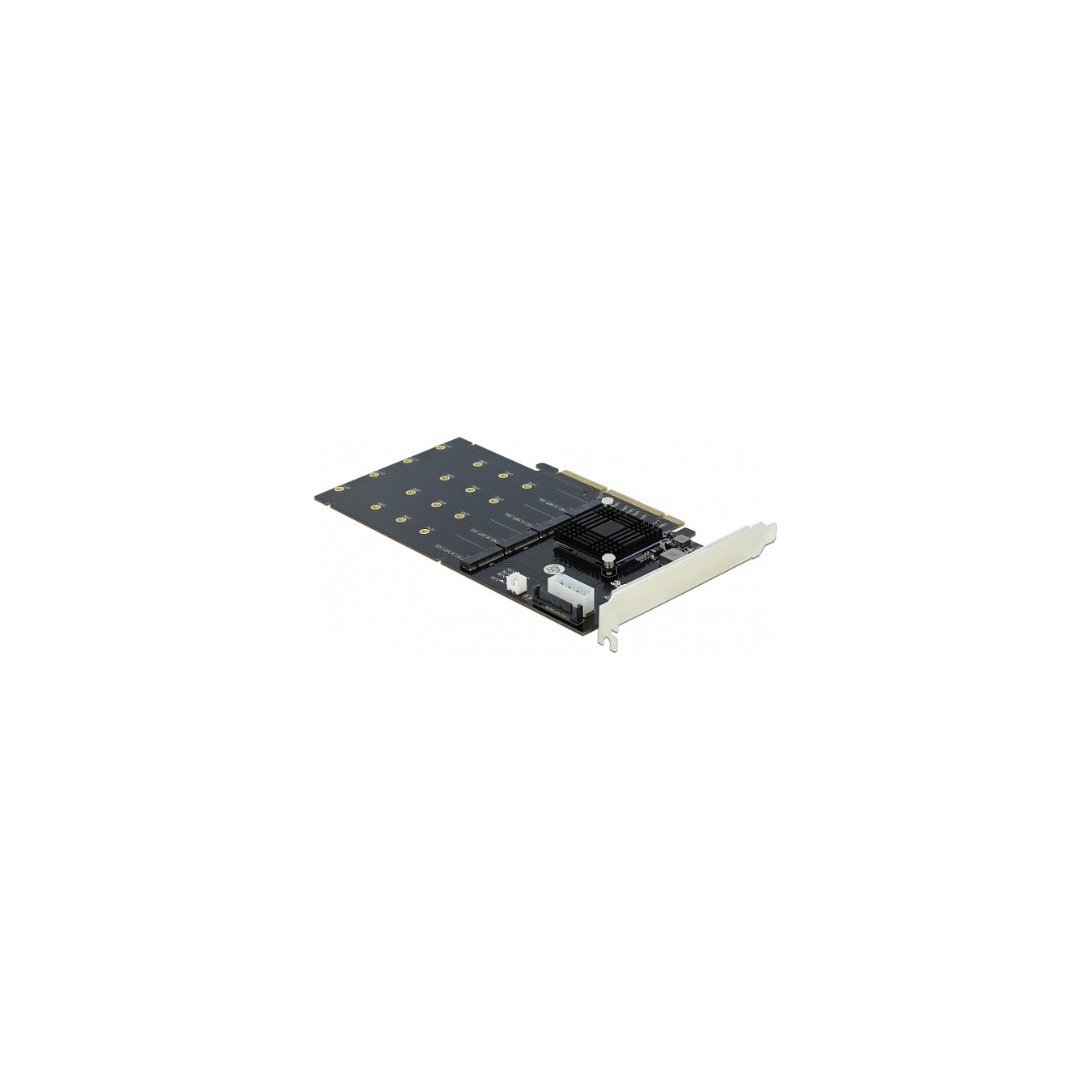Buy PCI Express x8 x16 Karte zu 4 x intern NVMe M.2 Key M in Cyprus, Nicosia, Limassol, Larnaka, Pafos