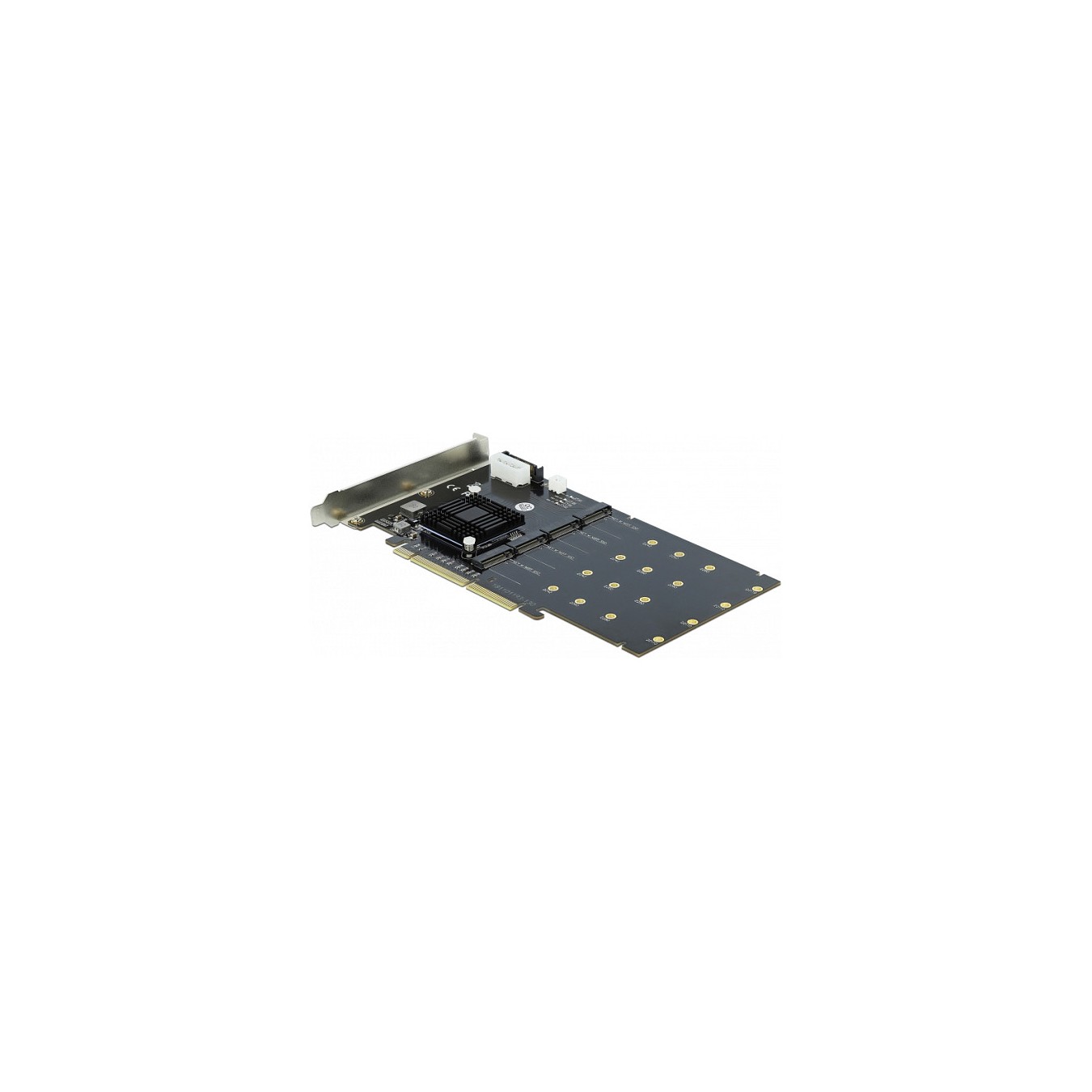 Buy PCI Express x8 x16 Karte zu 4 x intern NVMe M.2 Key M in Cyprus, Nicosia, Limassol, Larnaka, Pafos