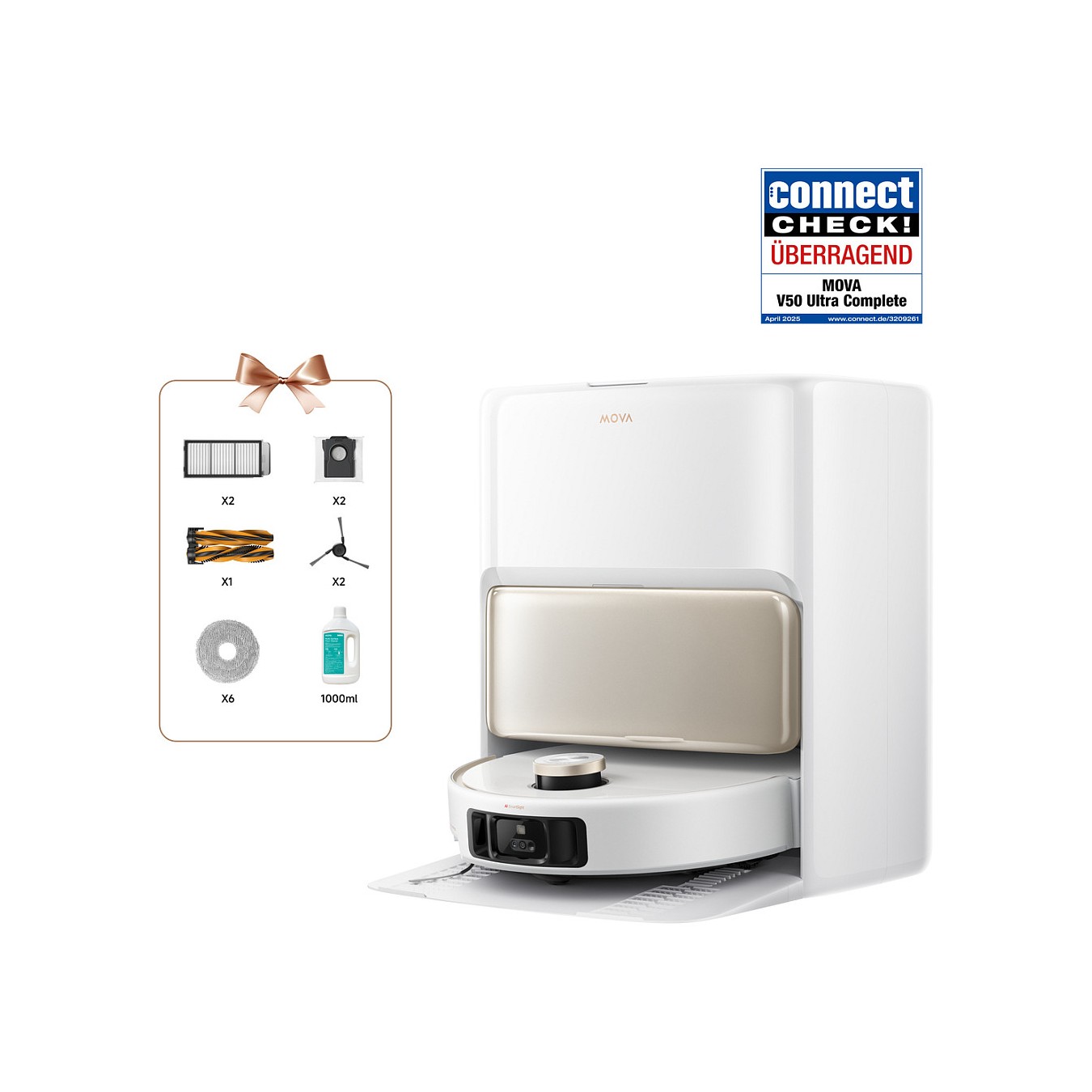 Buy Dreame Mova V50 Ultra Complete, Kombi - White in Cyprus, Nicosia, Limassol, Larnaka, Pafos