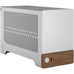 Fractal Design Terra Mini-ITX SFF Case - Silver Aluminium/Walnut (Boxed) — Buy in Cyprus with Fast Delivery