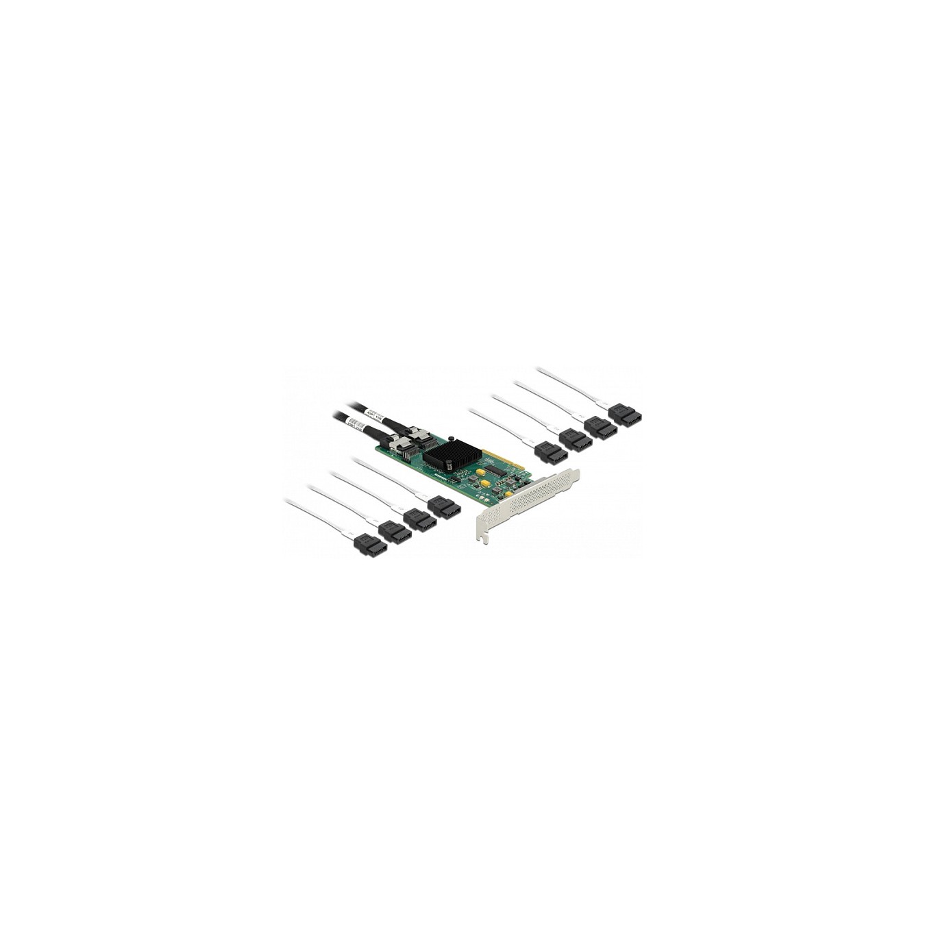 Buy Delock 8 Port SATA PCI Express x8 Karte mit Anschlusskabel in Cyprus, Nicosia, Limassol, Larnaka, Pafos