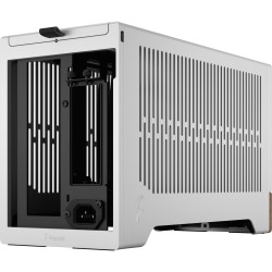 Fractal Design Terra Mini-ITX SFF Case - Silver Aluminium/Walnut (Boxed) — Buy in Cyprus with Fast Delivery