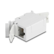 Buy RJ45 Kupplung Cat.6A Buchse zu Buchse mit Staubschutzklappe für Hutschienen Montage grau in Cyprus, Nicosia, Limassol, Larna