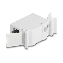 Buy RJ45 Kupplung Cat.6A Buchse zu Buchse mit Staubschutzklappe für Hutschienen Montage grau in Cyprus, Nicosia, Limassol, Larna