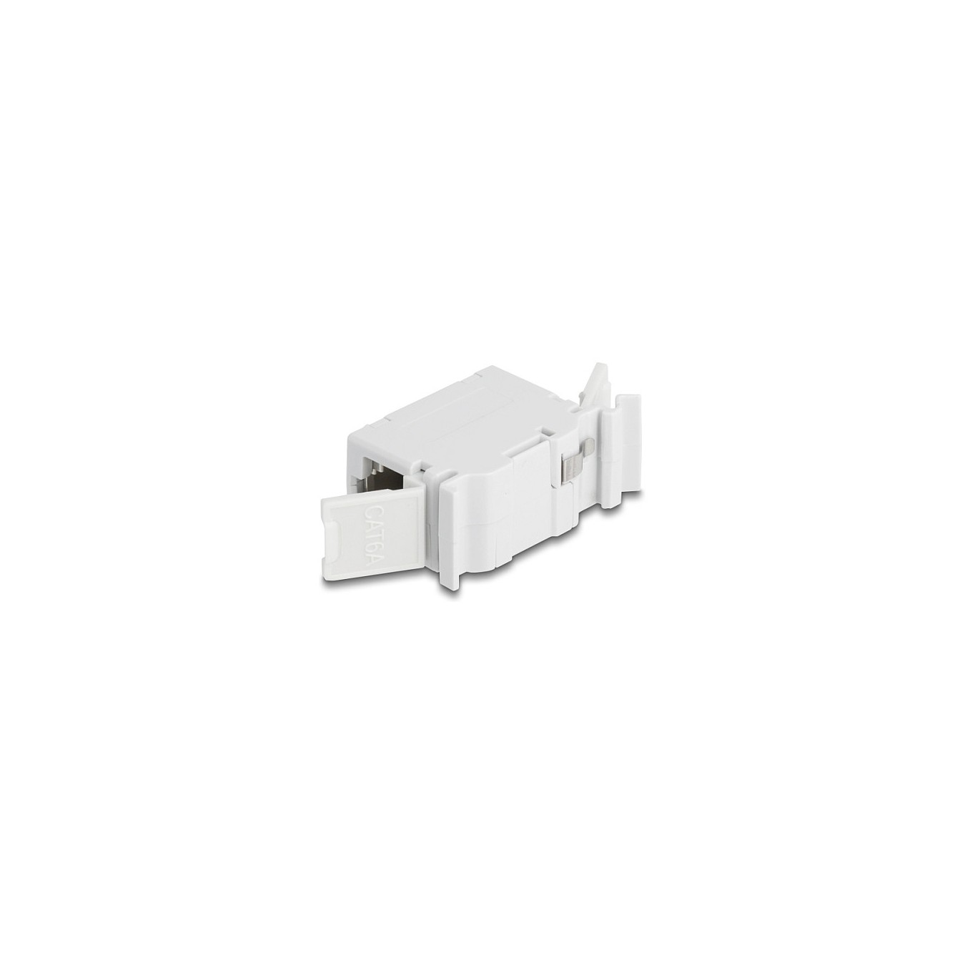 Buy RJ45 Kupplung Cat.6A Buchse zu Buchse mit Staubschutzklappe für Hutschienen Montage grau in Cyprus, Nicosia, Limassol, Larna