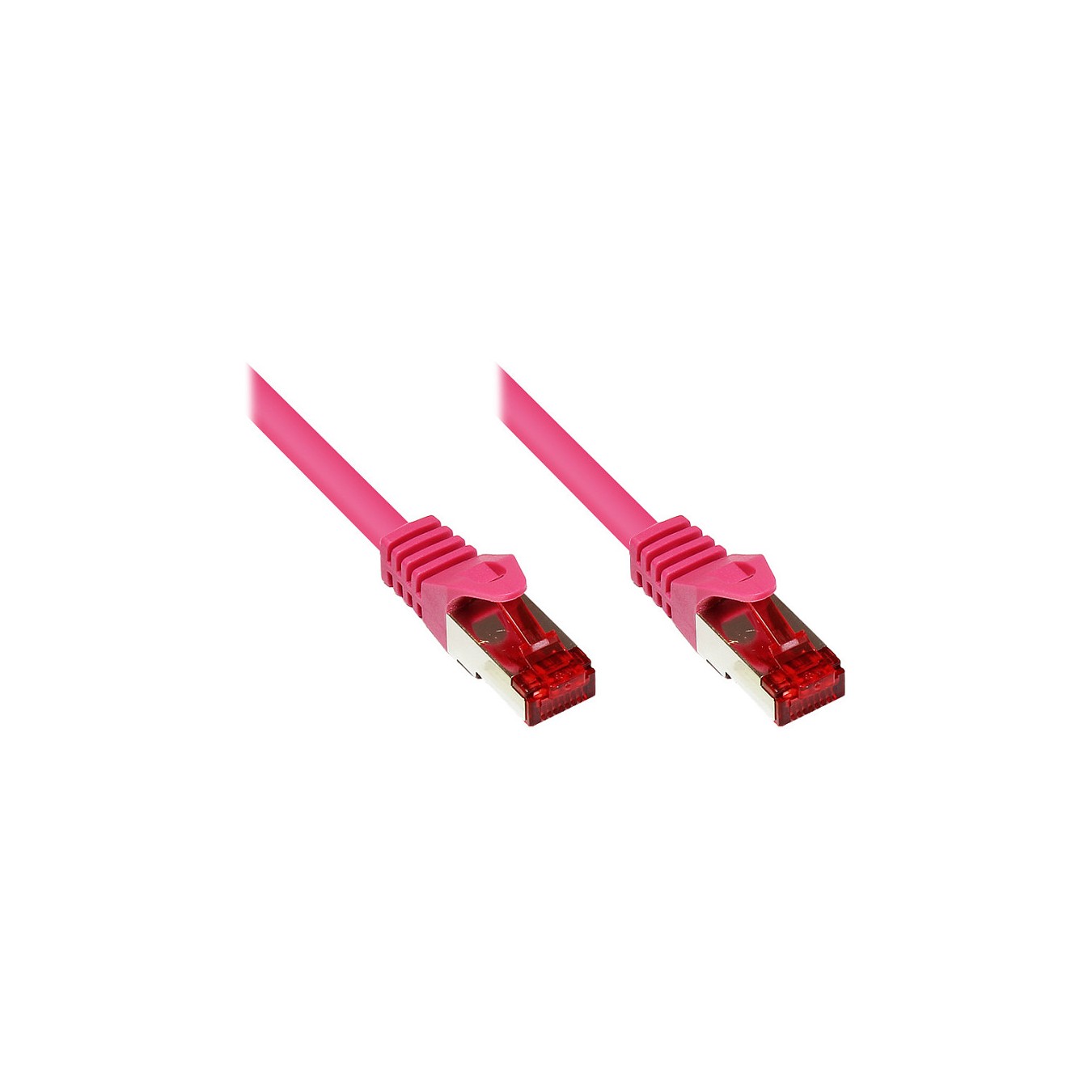 Buy Good Connections Cat.6 Patchkabel S FTP magenta 0,25m in Cyprus, Nicosia, Limassol, Larnaka, Pafos