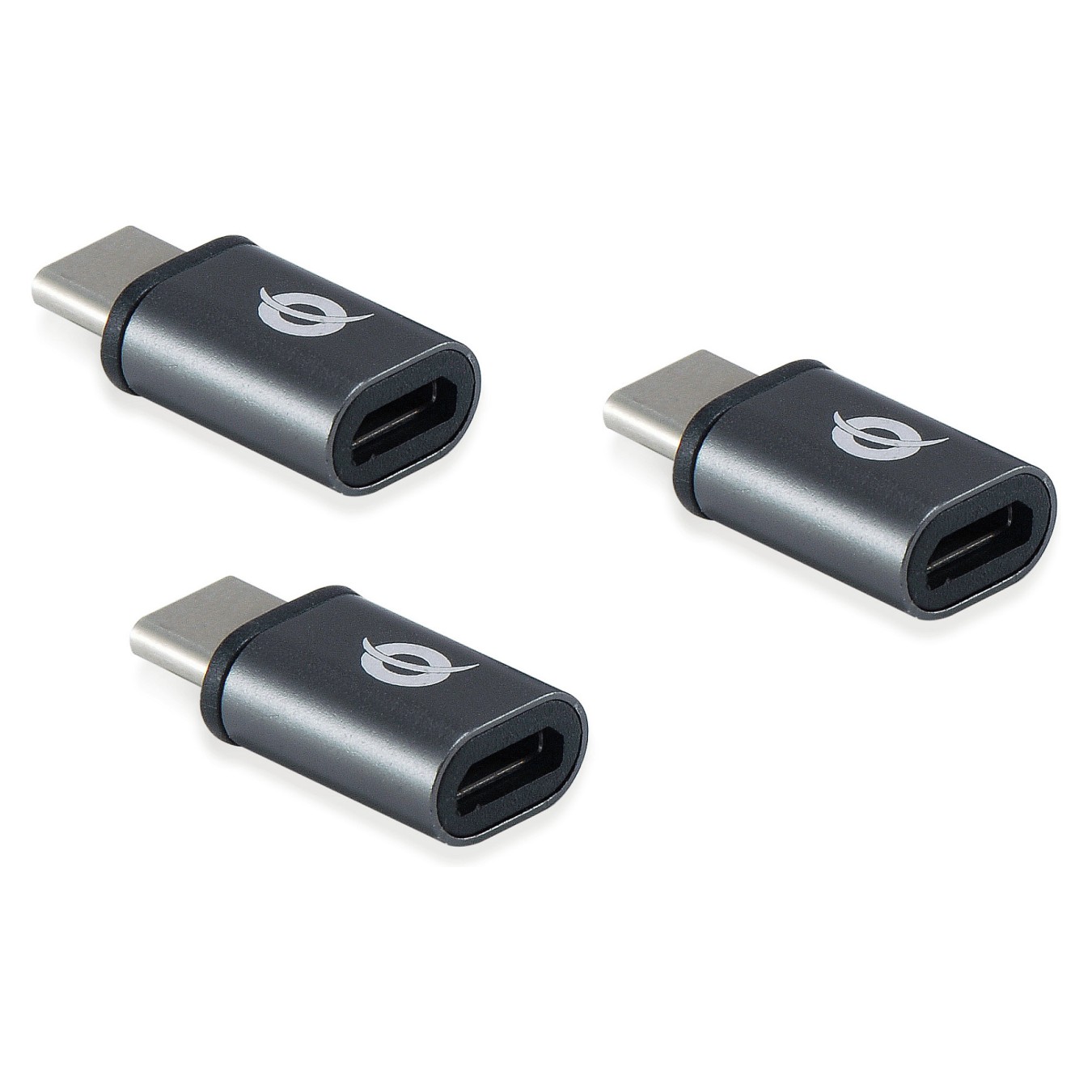 Buy CONCEPTRONIC Adapter USB-C- to Micro-B2.0 3Stk 480Mbs OTG gr in Cyprus, Nicosia, Limassol, Larnaka, Pafos