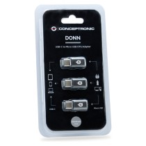 Buy CONCEPTRONIC Adapter USB-C- to Micro-B2.0 3Stk 480Mbs OTG gr in Cyprus, Nicosia, Limassol, Larnaka, Pafos