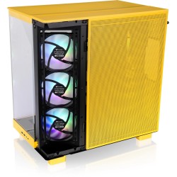 Buy Thermaltake View 380 XL TG ARGB - Bumblebee Yellow Mid-Tower PC Case (ATX, m... in Cyprus, Nicosia, Limassol, Larnaka, Pafos