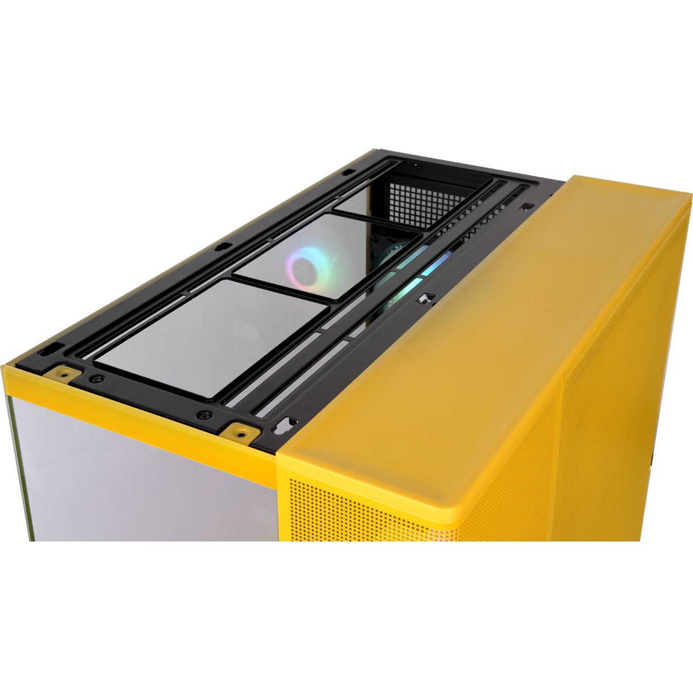 Thermaltake View 380 XL TG ARGB - Bumblebee Yellow Mid-Tower PC Case (ATX, mATX, Mini-ITX) — Buy in Cyprus with Fast Delivery