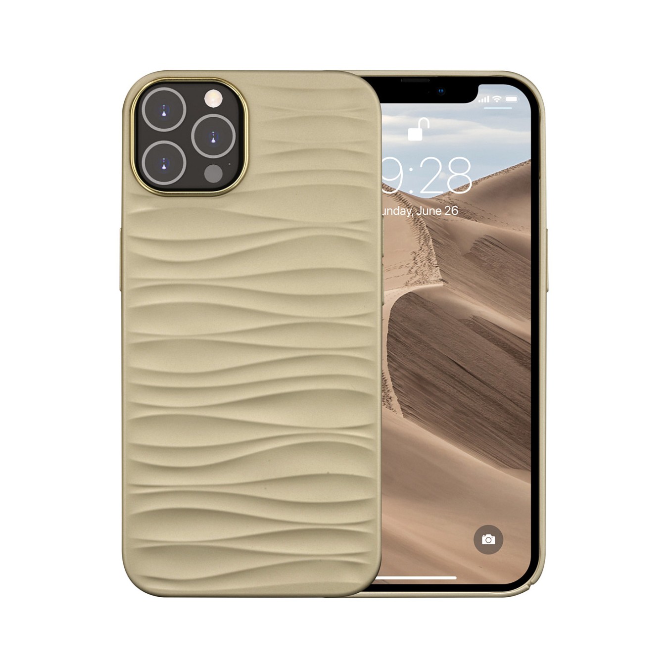 Buy dbramante1928 Dune - Hintere Abdeckung fr Mobiltelefon - 100 % recycelter Kunststoff - Sand - fr Apple iPhone 14 Pro Max in 