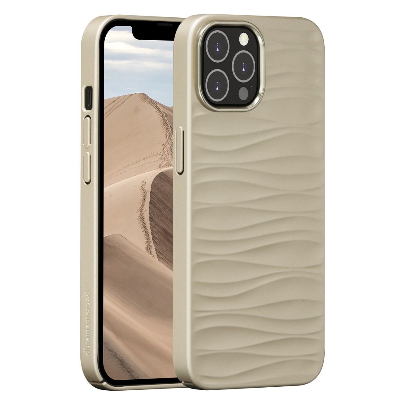 Buy dbramante1928 Dune - Hintere Abdeckung fr Mobiltelefon - 100 % recycelter Kunststoff - Sand - fr Apple iPhone 14 Pro Max in 