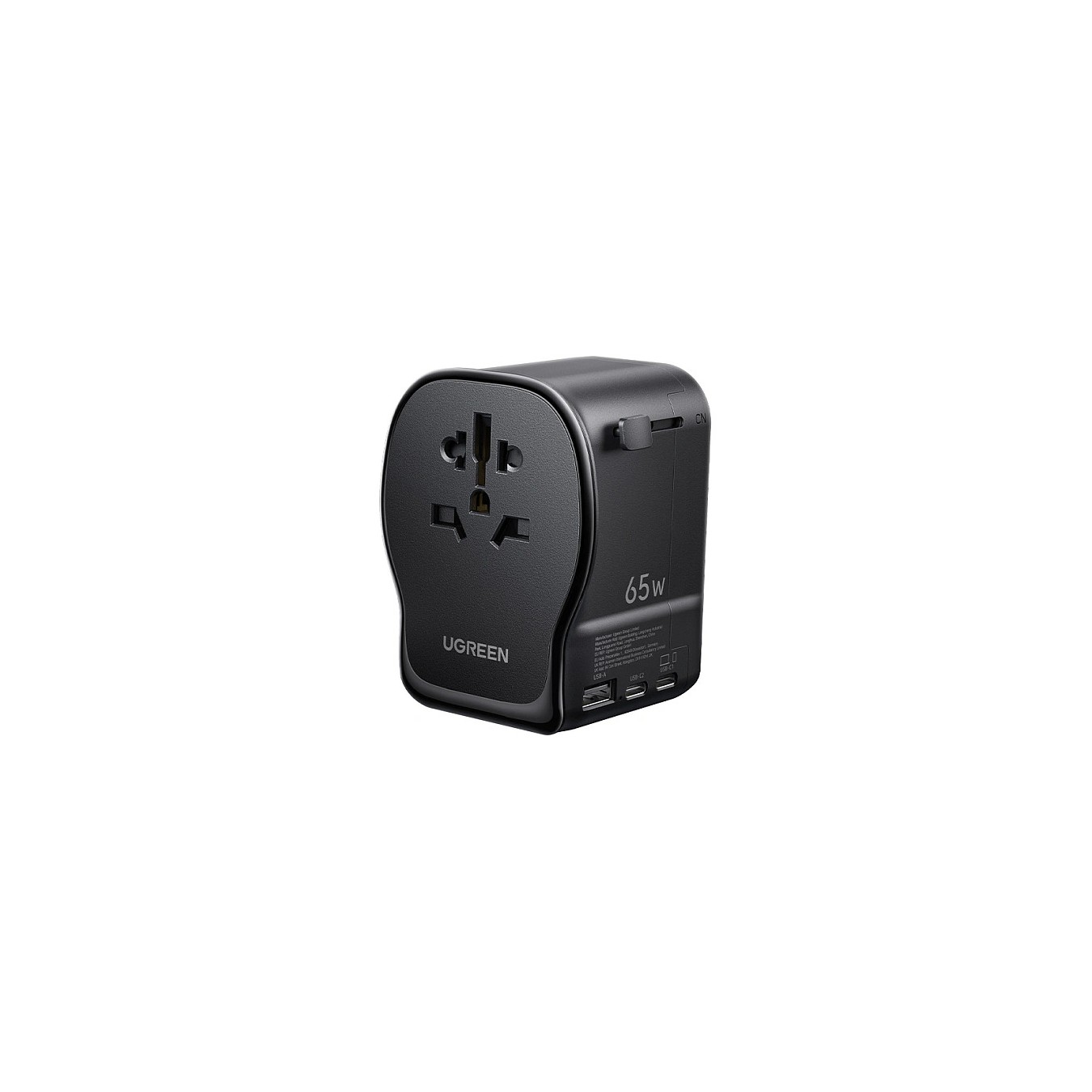 Buy UGREEN S550 Travel Adapter Universal GaN 65W mit Typ B (USA) Typ E F (EU) Typ G (Grobritannien) Typ I (Australien China) in 